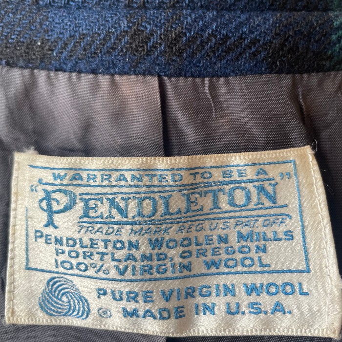 70～80s PENDLETON ペンドルトン チェック コート グリーン US | Vintage.City 빈티지숍, 빈티지 코디 정보