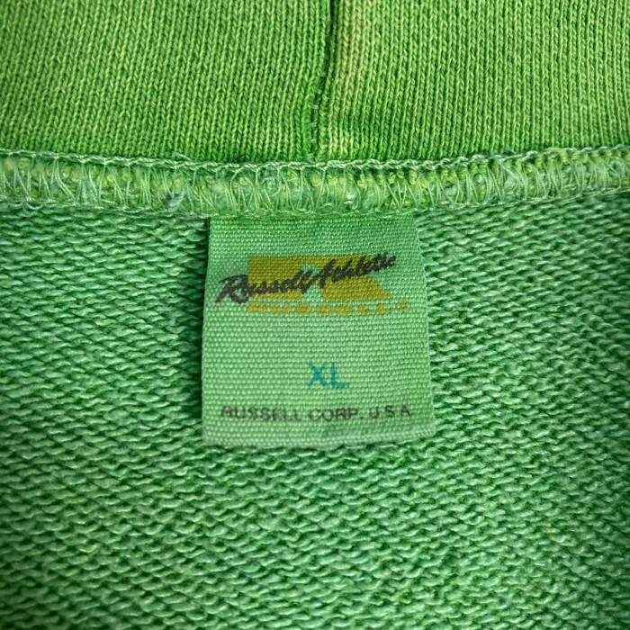 Russel zip-up college sweat hoody | Vintage.City 빈티지숍, 빈티지 코디 정보