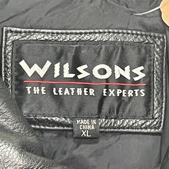 WILSON    レザージャケット　XL | Vintage.City 古着屋、古着コーデ情報を発信