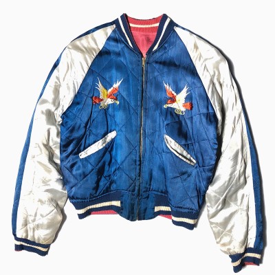 50’s 60’s vintage souvenir jacket スカジャン