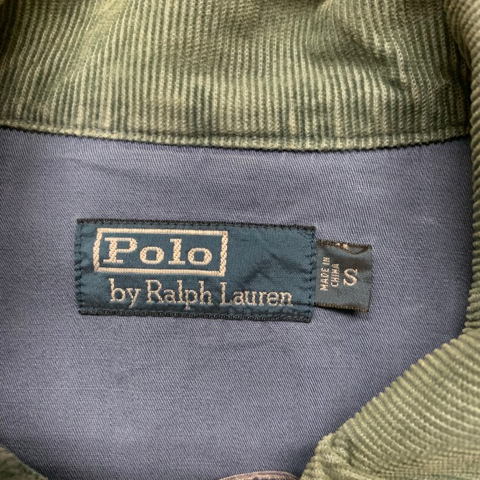 90'S RALPH LAUREN コットン ハンティングジャケット ブルー | Vintage.City 古着屋、古着コーデ情報を発信