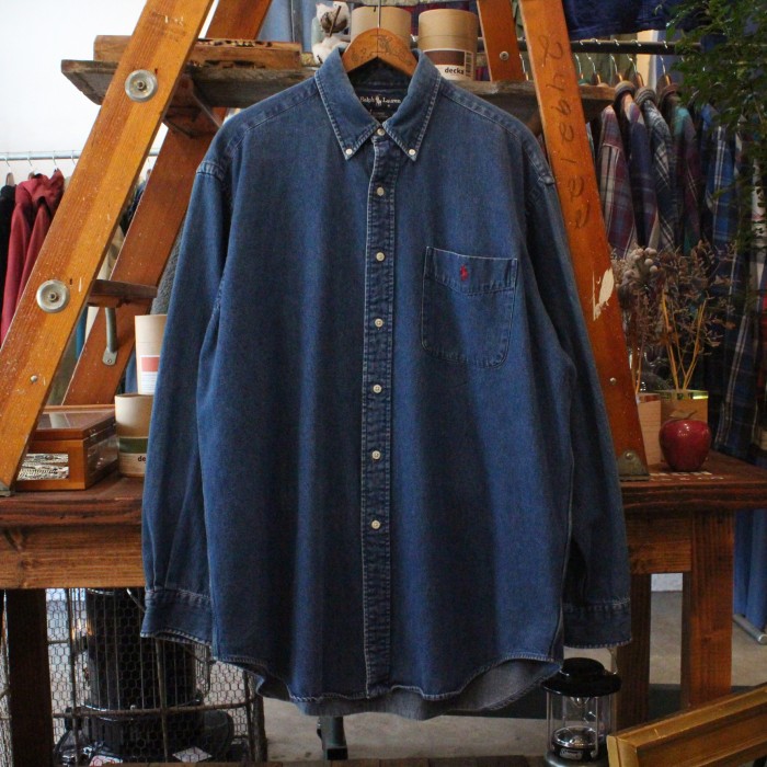 Polo by Ralph Lauren デニムシャツ　BLAIRE | Vintage.City 古着屋、古着コーデ情報を発信