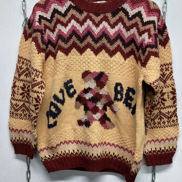 90’s GRANDPA’S PRESENTペアーニットセーター | Vintage.City 古着屋、古着コーデ情報を発信