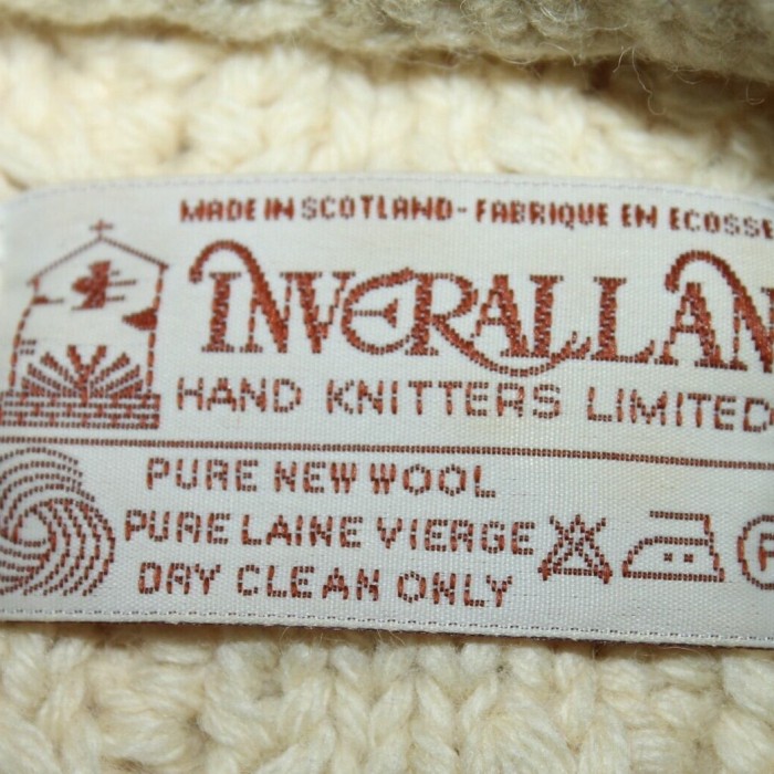 INVERALLAN 1A Knit Sweater (Brown Tag) S | Vintage.City 빈티지숍, 빈티지 코디 정보
