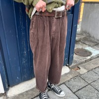 太畝 two-tuck corduroy pants | Vintage.City ヴィンテージ 古着