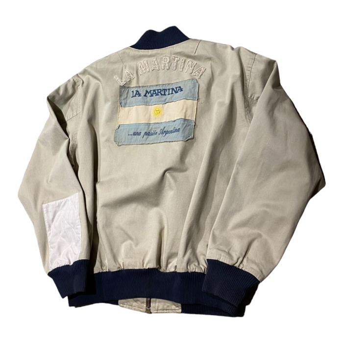 90s LA martina cotton track jacket | Vintage.City 古着屋、古着コーデ情報を発信
