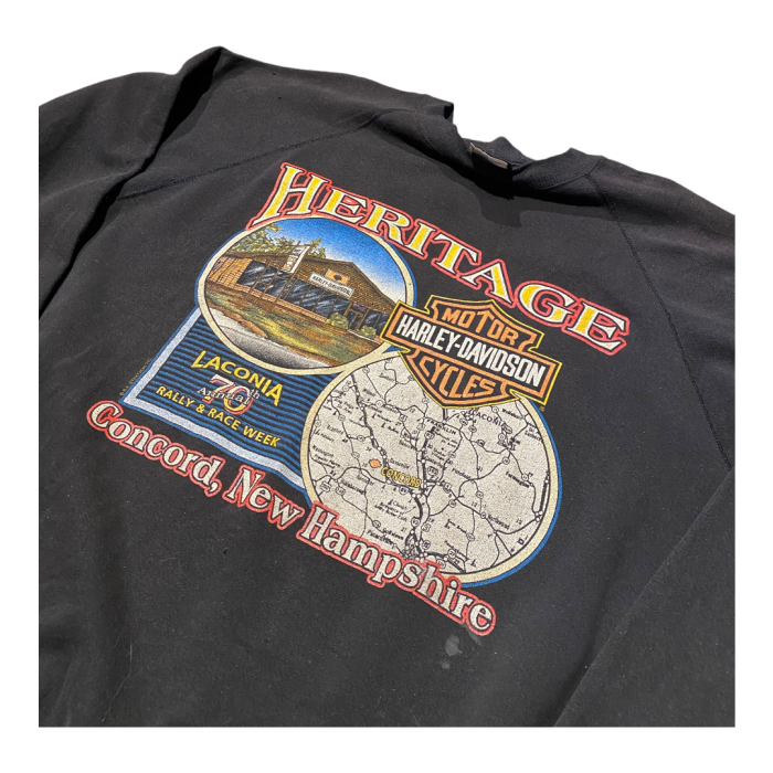 80s Harley-Davidson sweat | Vintage.City 古着屋、古着コーデ情報を発信