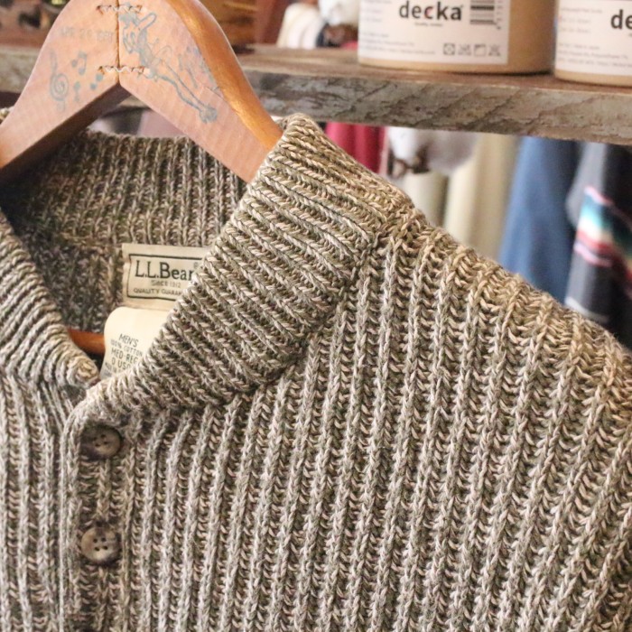 L.L.Bean half button cotton knit | Vintage.City Vintage Shops, Vintage Fashion Trends