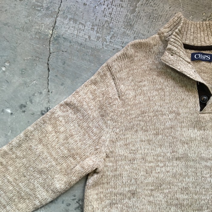 CHAPS  ハーフボタン  セーター | Vintage.City 古着屋、古着コーデ情報を発信
