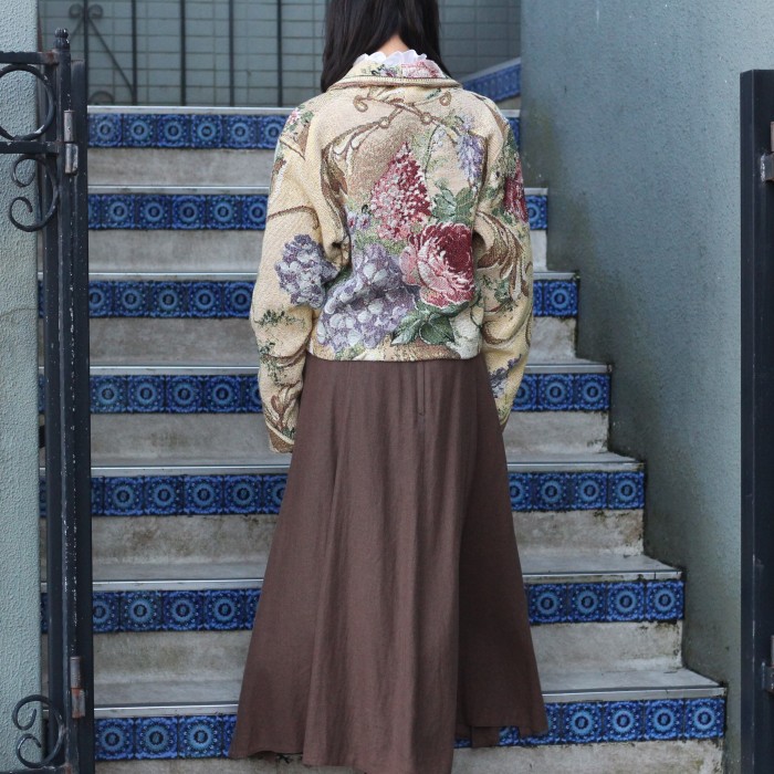 USA VINTAGE アメリカ古着フルーツゴブラン刺繍デザインジャケット | Vintage.City 빈티지숍, 빈티지 코디 정보
