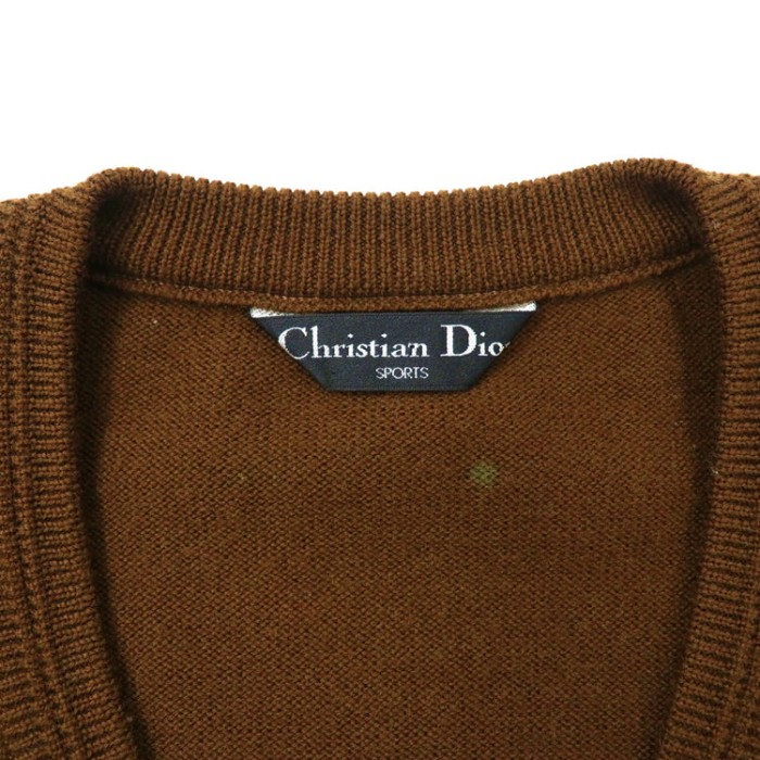CHRISTIAN DIOR SPORTS Vネックニット セーター オールド | Vintage.City 古着屋、古着コーデ情報を発信
