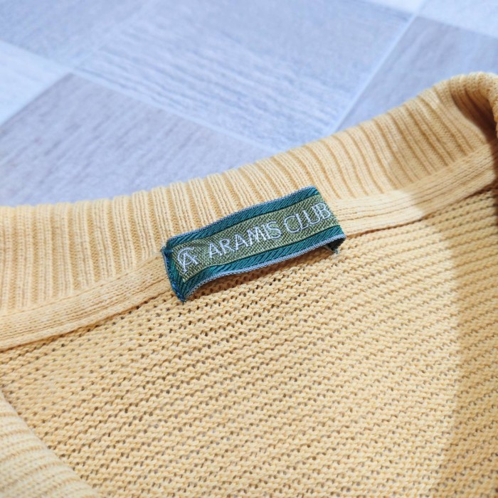 90’s ARAMIS CLUB ニット レイヤード 襟付き セーター | Vintage.City 古着屋、古着コーデ情報を発信