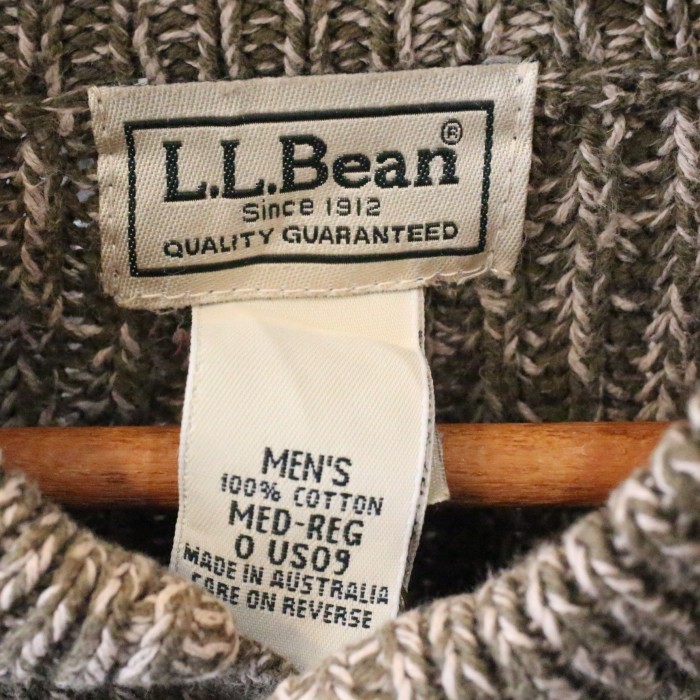 L.L.Bean half button cotton knit | Vintage.City 古着屋、古着コーデ情報を発信