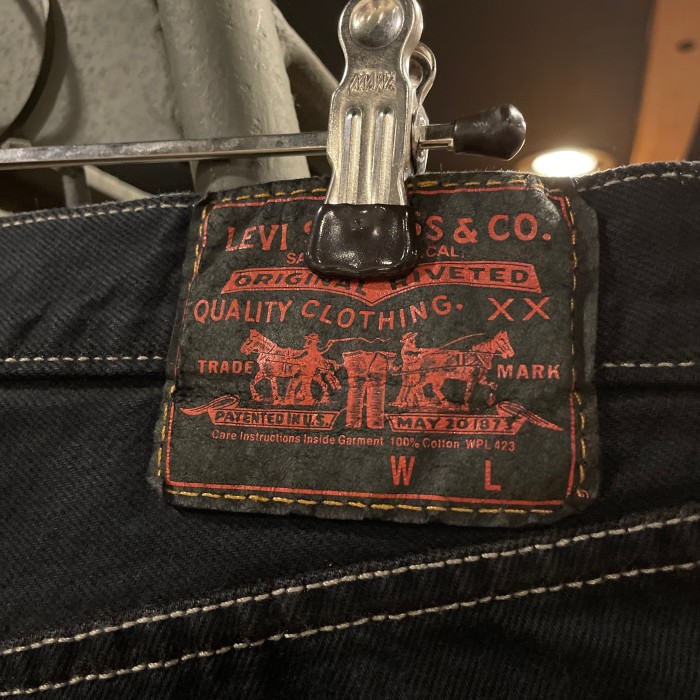 Levi's リーバイス/501 ブラックデニム / USED | Vintage.City 古着屋、古着コーデ情報を発信