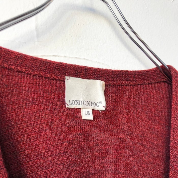 "LONDON FOG" knit cardigan ロンドンフォグ | Vintage.City 古着屋、古着コーデ情報を発信