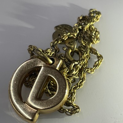 Christian Dior ネックレス　ディオール　ゴールドカラー | Vintage.City ヴィンテージ 古着