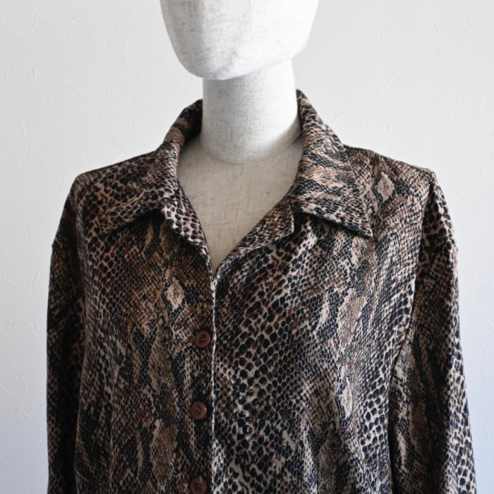 python shirt | Vintage.City 古着屋、古着コーデ情報を発信