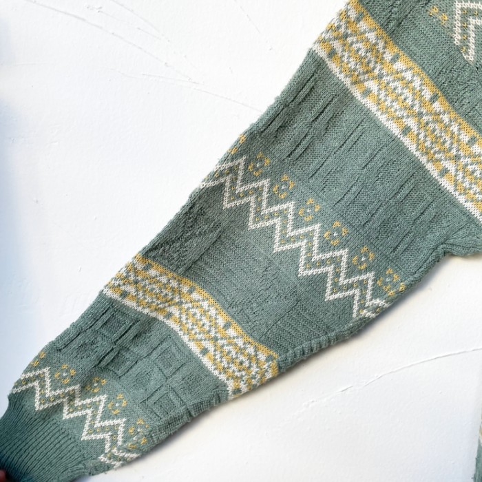 Patterned knit | Vintage.City 古着屋、古着コーデ情報を発信