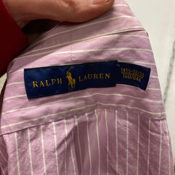 RALPH LAURENストライプシャツ 長袖シャツ 14.1/2-32/33 | Vintage.City 빈티지숍, 빈티지 코디 정보
