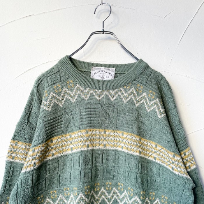 Patterned knit | Vintage.City 빈티지숍, 빈티지 코디 정보