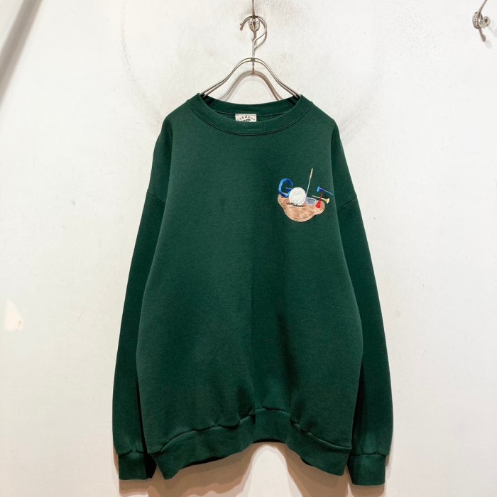 90’s “GOLF” One Point Sweat Shirt | Vintage.City 古着屋、古着コーデ情報を発信