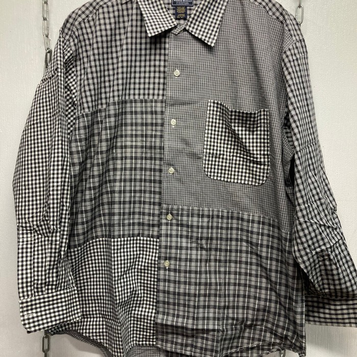 ARNIE ROGANチェックシャツ 長袖シャツ　L | Vintage.City 빈티지숍, 빈티지 코디 정보