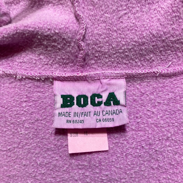 90’s “BOCA” Hooded Sweat Vest | Vintage.City 빈티지숍, 빈티지 코디 정보