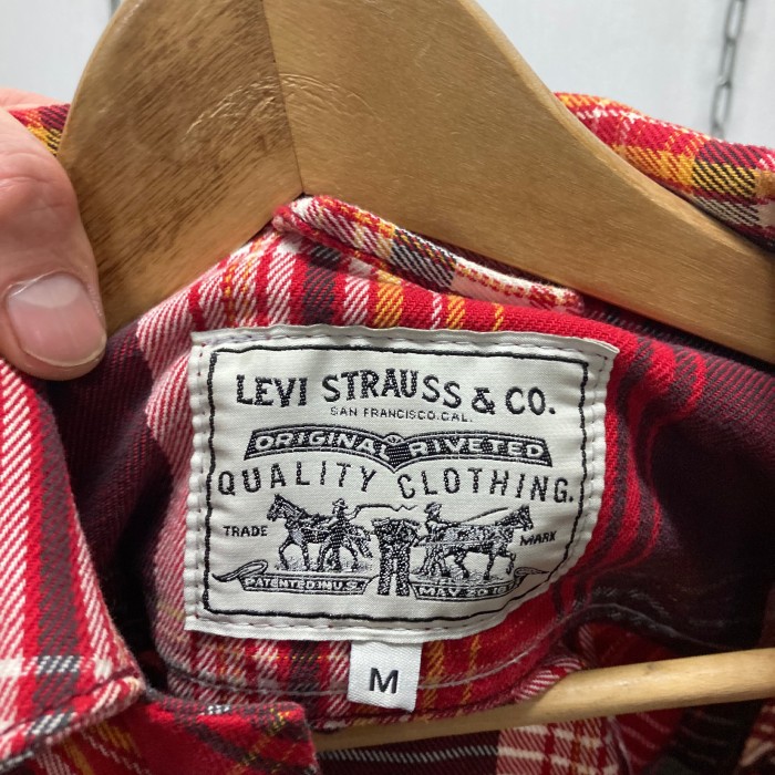 Levi’s Gジャン タイプチェックデザインJKT M | Vintage.City 古着屋、古着コーデ情報を発信