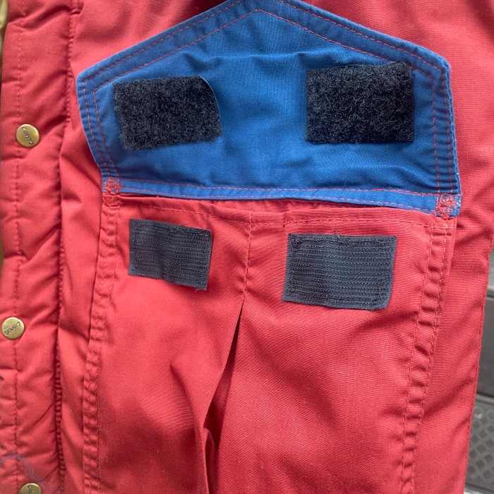 70s CAMP7 2tone polyester filled vest | Vintage.City 古着屋、古着コーデ情報を発信