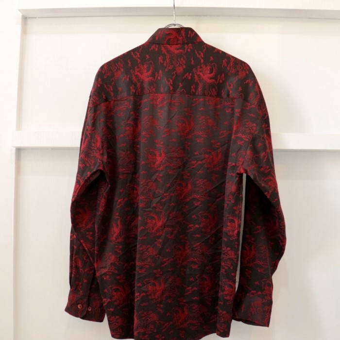 dragon woven pattern shirt | Vintage.City 빈티지숍, 빈티지 코디 정보