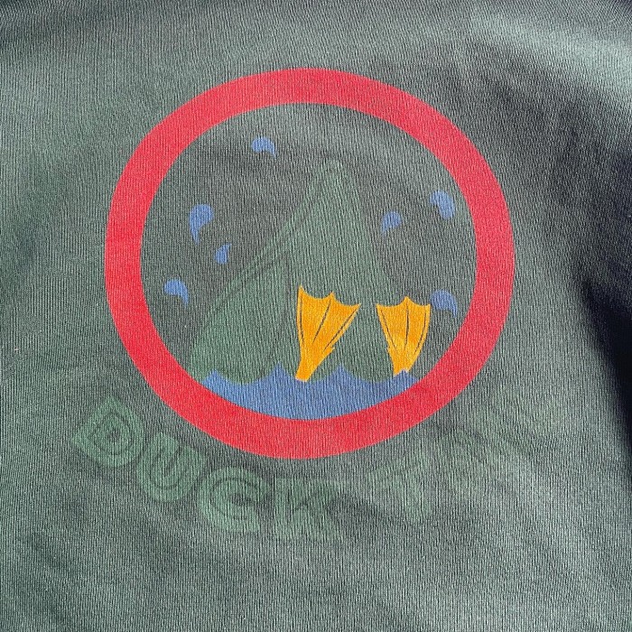 1980-90s アメリカ製　DUCK HEAD  アニマル　スウェット　緑 | Vintage.City 古着屋、古着コーデ情報を発信