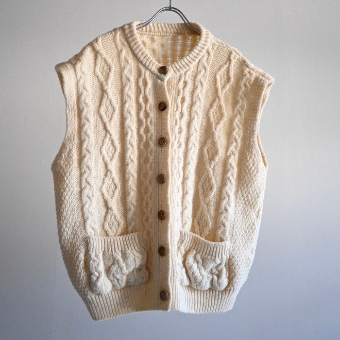 fisherman knit vest | Vintage.City Vintage Shops, Vintage Fashion Trends