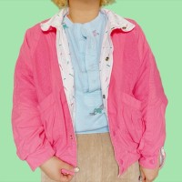 Baby pink ドルマンcotton jacket/2474 | Vintage.City ヴィンテージ 古着