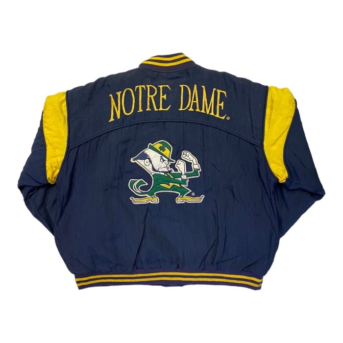 90s Notre-Dame team  jacket | Vintage.City 빈티지숍, 빈티지 코디 정보