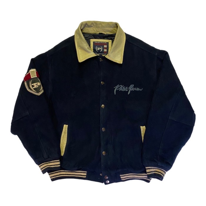 90s wool stadium jacket | Vintage.City 古着屋、古着コーデ情報を発信