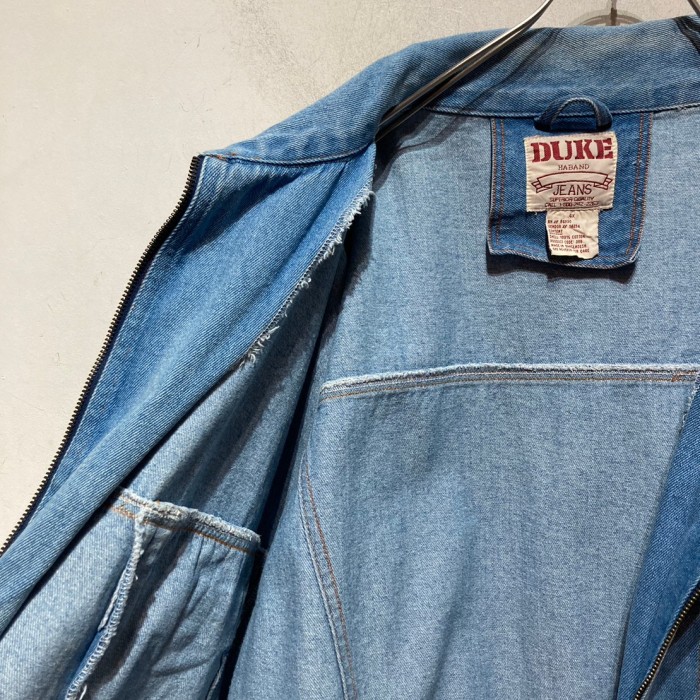 “DUKE” Oversized Denim Jacket | Vintage.City 古着屋、古着コーデ情報を発信