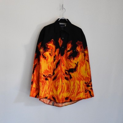 WRANGLER fire shirt | Vintage.City ヴィンテージ 古着