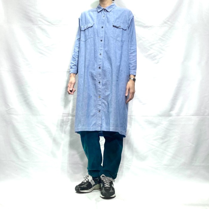 Fruit of the loom chambrayshirt onepiece | Vintage.City Vintage Shops, Vintage Fashion Trends