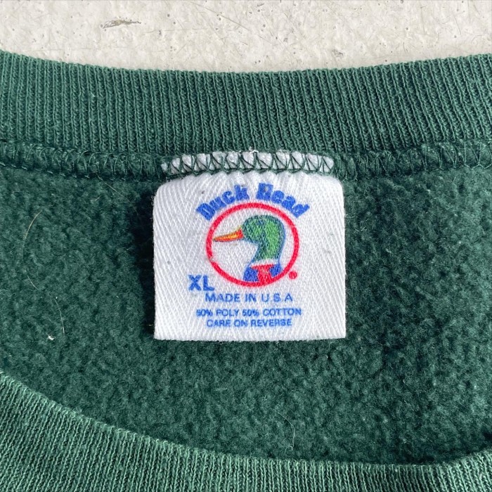 1980-90s アメリカ製　DUCK HEAD  アニマル　スウェット　緑 | Vintage.City 古着屋、古着コーデ情報を発信