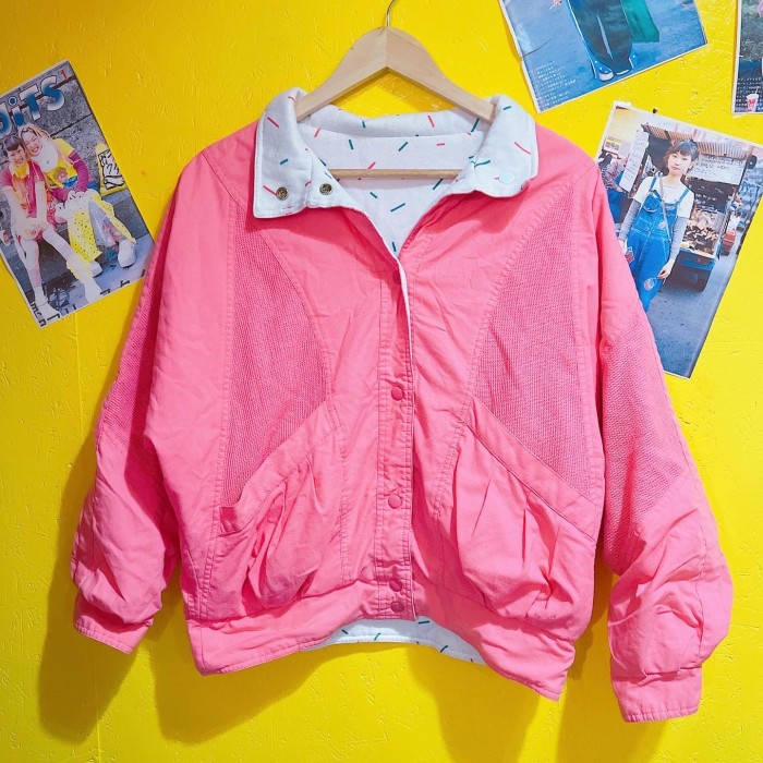 Baby pink ドルマンcotton jacket/2474 | Vintage.City 빈티지숍, 빈티지 코디 정보
