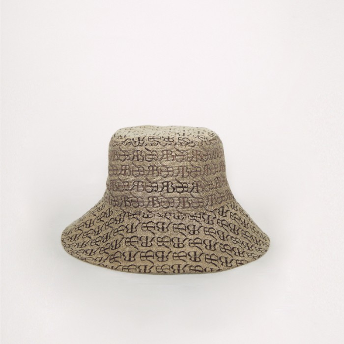 RANDEBOO RB monogram hat (beige) | Vintage.City Vintage Shops, Vintage Fashion Trends