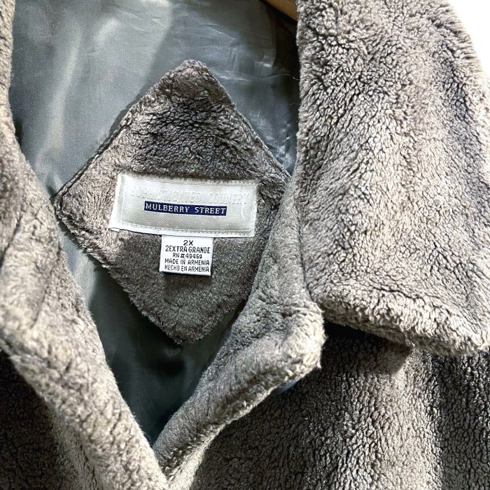 1990's SOPHISTICATED fleece over jacket | Vintage.City 빈티지숍, 빈티지 코디 정보