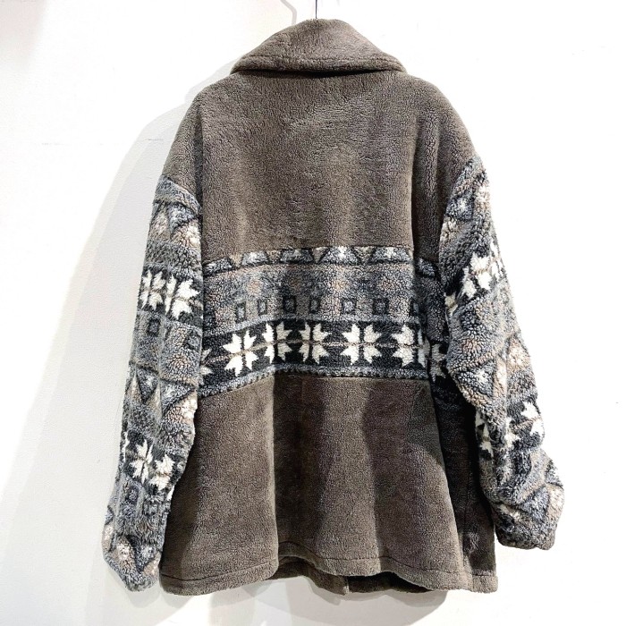 1990's SOPHISTICATED fleece over jacket | Vintage.City Vintage Shops, Vintage Fashion Trends