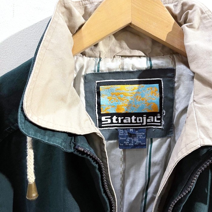 1990's Stratojac 2tone cotton blouson | Vintage.City 빈티지숍, 빈티지 코디 정보