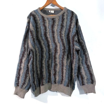 1990's unknown acrylic×wool design knit | Vintage.City Vintage Shops, Vintage Fashion Trends