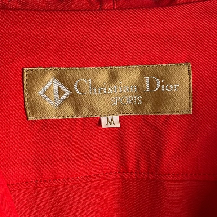 Dior   ショート丈 フード付き ジップコート レッド | Vintage.City 古着屋、古着コーデ情報を発信
