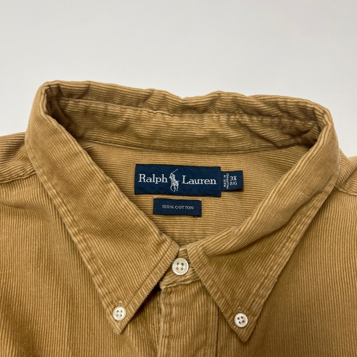ラルフローレン　コーデュロイシャツ　ビッグシャツ | Vintage.City 古着屋、古着コーデ情報を発信
