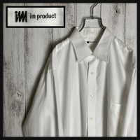 ISSEY MIYAKE   無地 ポリコットン ホワイトシャツ 長袖 | Vintage.City 빈티지숍, 빈티지 코디 정보
