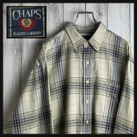 CHAPS Ralph Lauren   90s チェック柄 BDシャツ 長袖 | Vintage.City 빈티지숍, 빈티지 코디 정보