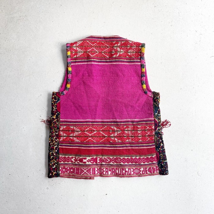 Vintage Ethnic Embroidery Vest | Vintage.City 빈티지숍, 빈티지 코디 정보